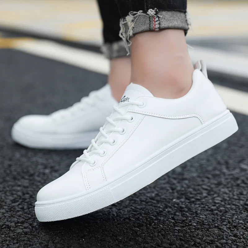 Men Shoes Sneakers New Spring Autumn Fashion White Board Men Zapatillas Hombre Chaussure Homme off Shoes Men Sneakers Plus Size