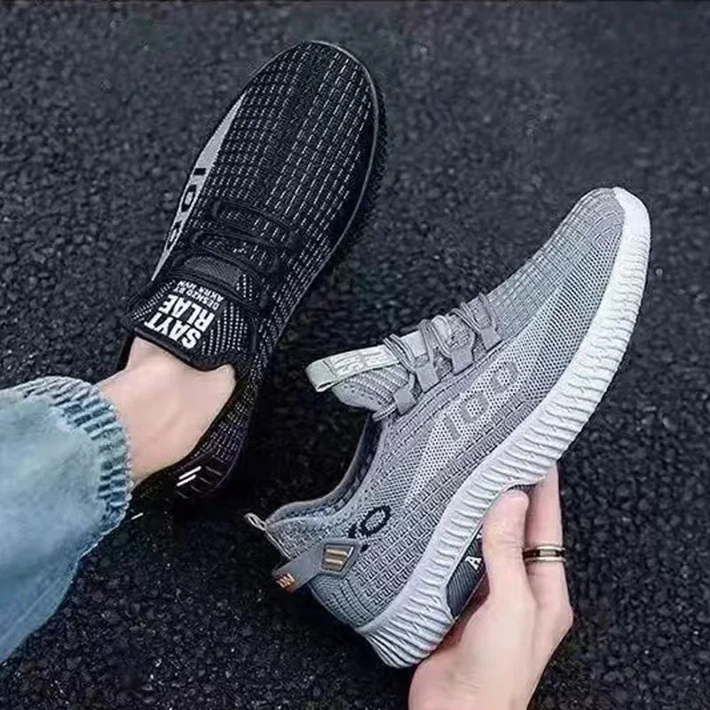 2024 Summer New Men's Shoes Casual Shoes Men's Breathable Mesh Sports Shoes Versatile and Comfortable