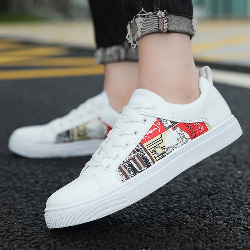 Men Shoes Sneakers New Spring Autumn Fashion White Board Men Zapatillas Hombre Chaussure Homme off Shoes Men Sneakers Plus Size