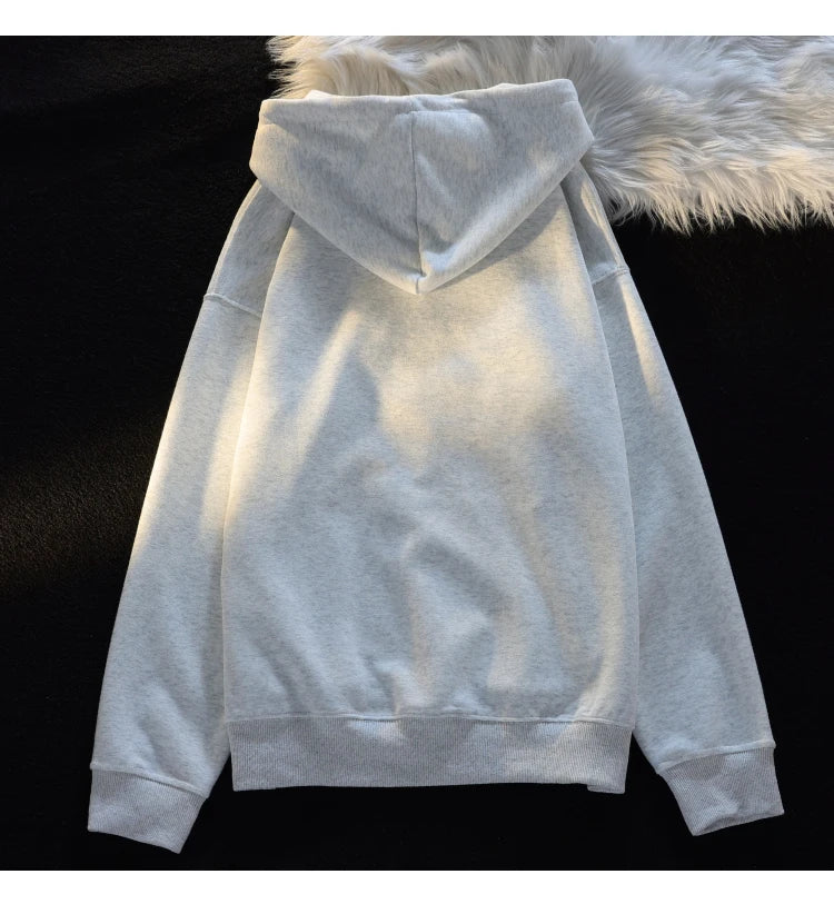 Cute Kawaii Cat Hoodies Women 2023 New Autumn Thin Women Pulovers Interesting Design Hooded Sweatshirt Woman Y2k Streetwear