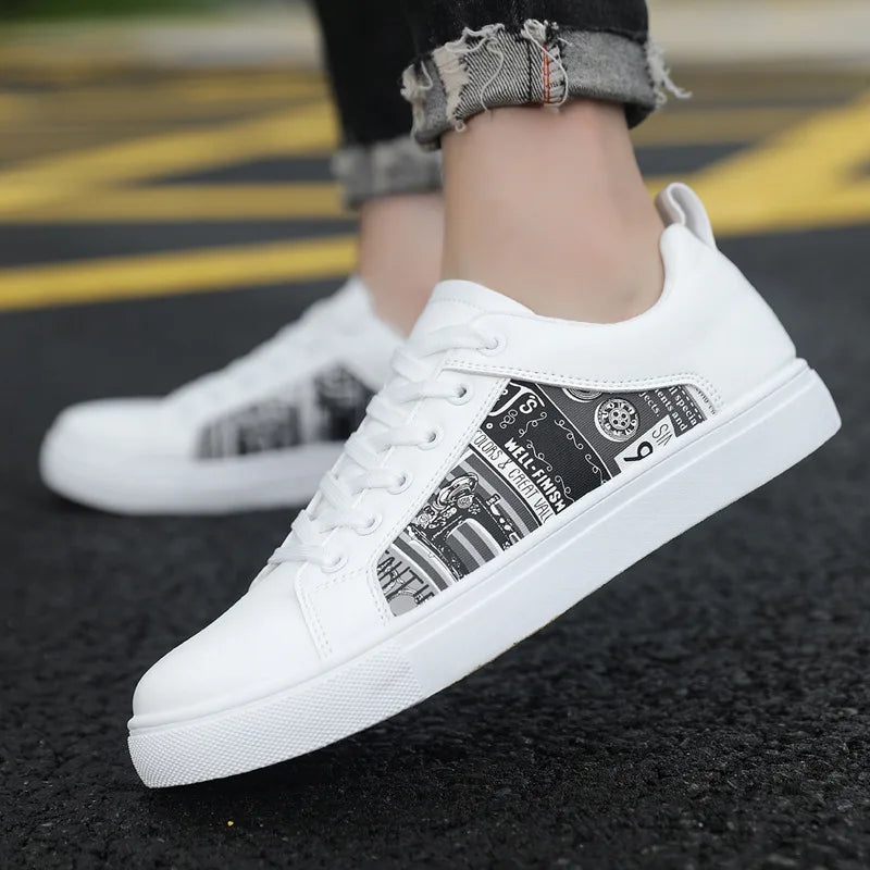 Men Shoes Sneakers New Spring Autumn Fashion White Board Men Zapatillas Hombre Chaussure Homme off Shoes Men Sneakers Plus Size